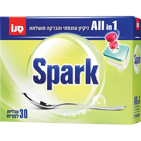 Detergent Tablete Pentru Masina De Spalat Vase,30 Tablete - Sano San Spark