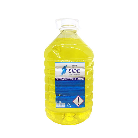 Detergent Vesela Side Professional, 5 L, Parfum de Lamaie, Detergent pentru Vesela, Detergent Vase, Detergent de Vase, Detergent de Vesela, Detergent pentru Vase, Detergenti de Vase, Detergenti de Vesela, Detergenti Vase, Solutie Curatare Vase