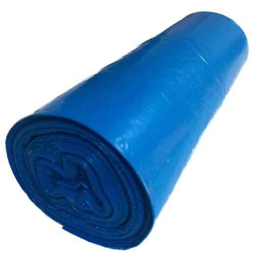 Saci Menajeri, 240L, 110x125 cm, 10 Buc/Rola, Material LDPE, Albastri, Rola Saci Menajeri, Role Saci Menaj, Saci Menajeri in Rola, Rola Saci de Gunoi, Saci Menaj, Saci de Gunoi, Saci Menajeri 240L