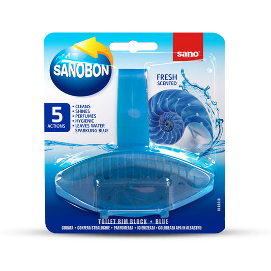 Odorizant toaleta Sano Bon Blue, 55 g