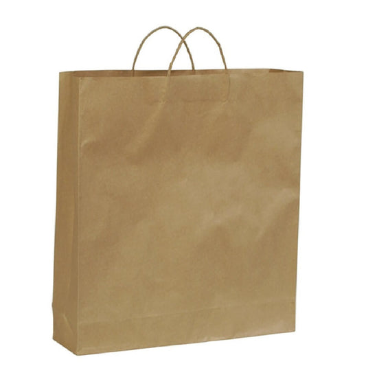 Sacose din Hartie Natur, Dimensiune 28x17x27 cm, 50 Buc/Bax, Pungi Hartie, Plase Hartie, Plase Hartie Maro, Pungi Hartie Maro, Sacose Hartie, Sacose Natur, Sacose Hartie Natur, Sacose Hartie cu Maner