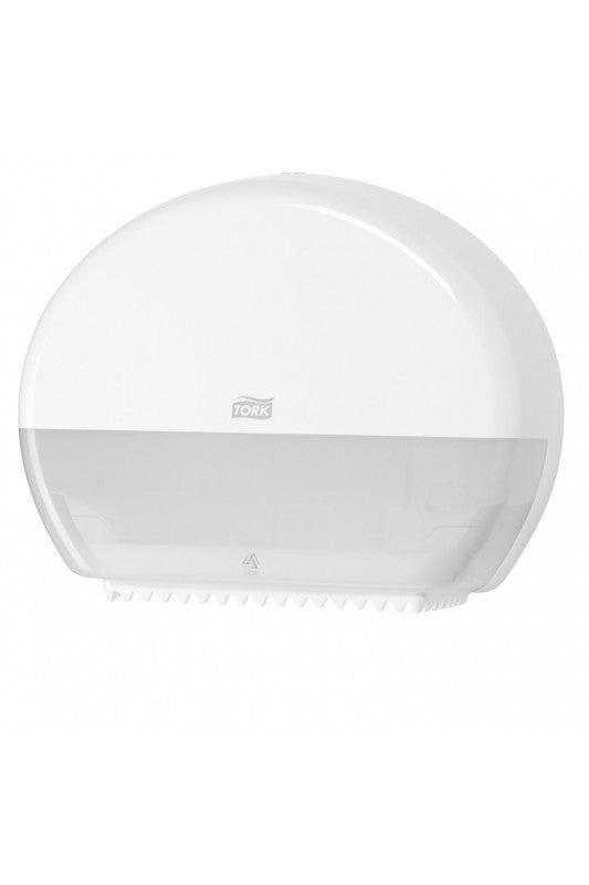 Dispencer Hartie Igienica Pt. 2 Role Jumbo, 27.5x13.5x26.7 Cm,alb,tork