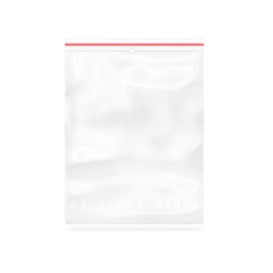 Set 1000 Pungi cu Fermoar, 250x300 mm, Grosime Folie 50 Microni, Punga Ziplock Transparenta cu Sistem de Resigilare - Pungi cu Inchidere