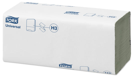Servetele V - Tork Universal Singlefold, 1 Strat, 23x24.8cm, 200 Buc/set, 20set/bax - Verzi
