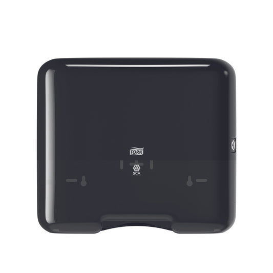 Dispencer Tork Singlefold/c-fold Mini, Pentru Servetele V, 291x332x135mm - Negru