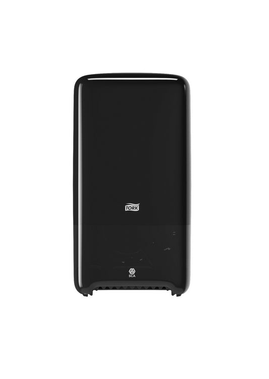 Dispencer Tork Elevation Twin Mid-size, Pentru Hartie Igienica, 344x184x140mm - Negru