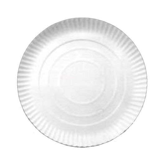 Tavite Carton OTI, Diametru 23 cm, 100 Buc/Set, Culoare Alba, Tavite de Carton pentru Tort, Tavite de Prajituri, Tavite Carton Torturi, Tavite Unica Folosinta Cofetarie, Tavita Rotunda Tort, Tava Unica Folosinta Tort, Tavite Albe Carton