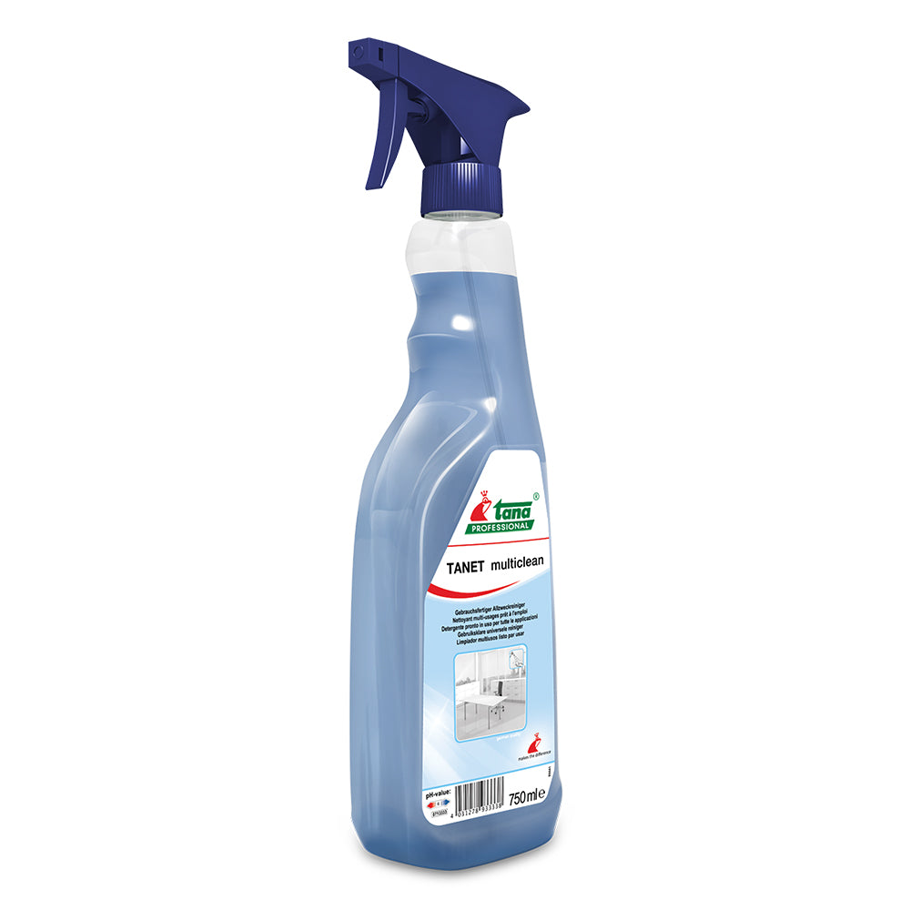 Detergent Tanet multiclean 750 ml, nu lasa urme de stergere, neagresiv