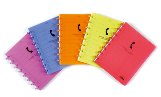 Agenda Telefonica Cu Index, 54 File, 140 X 220 Mm, Atoma