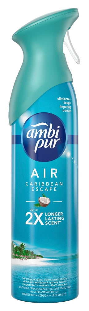 Ambi Pur - Caribbean Escape, Odorizant Camera, Spray - 300ml