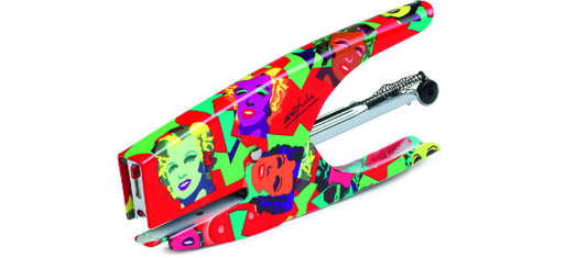 Capsator De Mana (tip Cleste), 20 Coli, Capse 6/4, Pop Office Collection - Marilyn Monroe