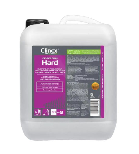 Clinex Dispersion Hard, 5 Litri, Detergent Pentru Curatare, Polisare Si Stralucire Suprafete Rigide