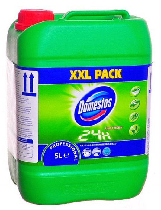 Domestos Professional Pine Fresh, Gel Pentru Curatarea Si Dezinfectarea Toaletelor, 5 Litri