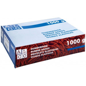 Elastice Pentru Bani, 1000g/cutie, D 85 X 1,5mm, Alco