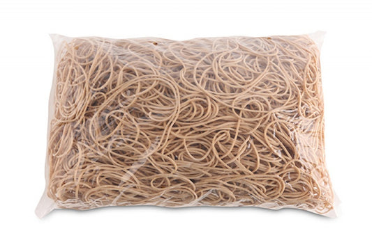 Elastice Pentru Bani, 1.5mm Grosime, D 80mm, 60% Cauciuc, 1000g/punga, Office Products -culoare Natu