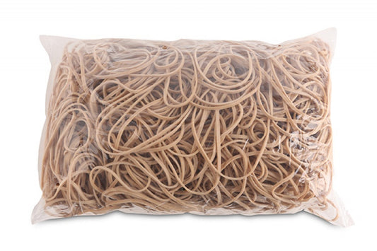 Elastice Pentru Bani, 3mm Grosime, D 80mm, 60% Cauciuc, 1000g/punga, Office Products -culoare Natura