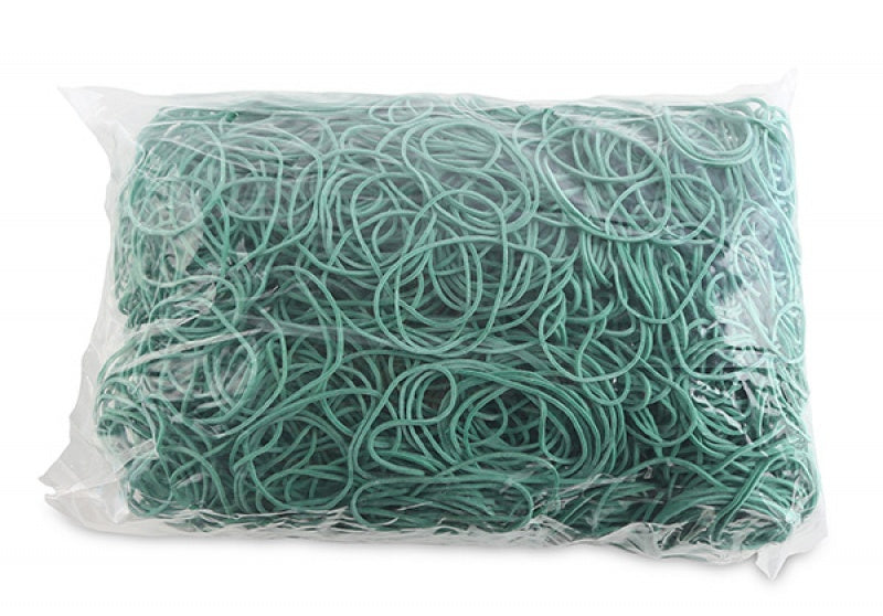 Elastice Pentru Bani, 1.5mm Grosime, D 50mm, 60% Cauciuc, 1000g/punga, Office Products-culoare Verde