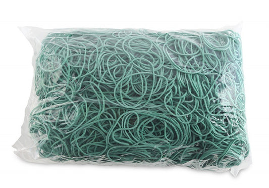 Elastice Pentru Bani, 1.5mm Grosime, D 50mm, 60% Cauciuc, 1000g/punga, Office Products-culoare Verde