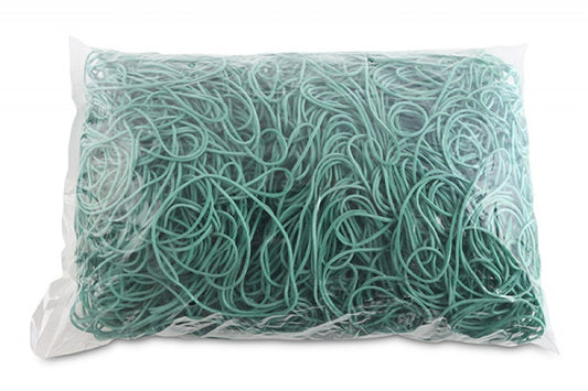 Elastice Pentru Bani, 1.5mm Grosime, D 80mm, 60% Cauciuc, 1000g/punga, Office Products-culoare Verde