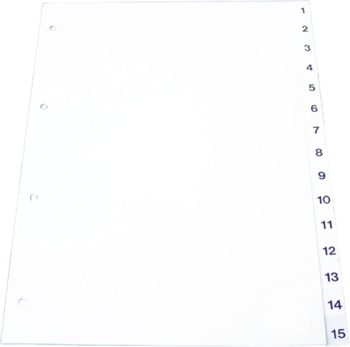 Index Plastic Gri, Lunar Ian-dec, A4, 120 Microni, Optima