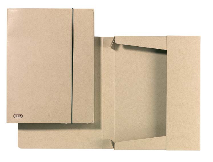 Mapa Carton Reciclat, 550gr/mp, Cu Elastic, 50mm Latime, Elba Touareg