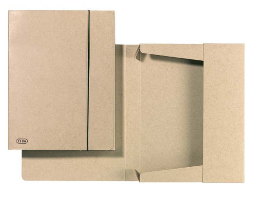 Mapa Carton Reciclat, 550gr/mp, Cu Elastic, 50mm Latime, Elba Touareg