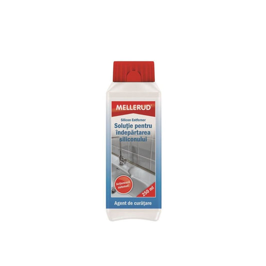 Solutie pentru Indepartarea Siliconului Mellerud, 250 ml, Solutie Indepartare Silicon, Solutie Curatare Silicon, Solutie Pete Silicon, Solutie pentru Curatarea Petelor de Silicon, Detergent Indepartare Silicon, Detergent Silicon, Detergent Pete Silicon