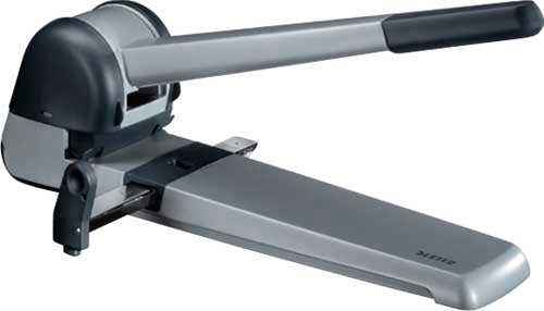 Perforator Metalic De Mare Capacitate Leitz 5182, 250 Coli - Argintiu