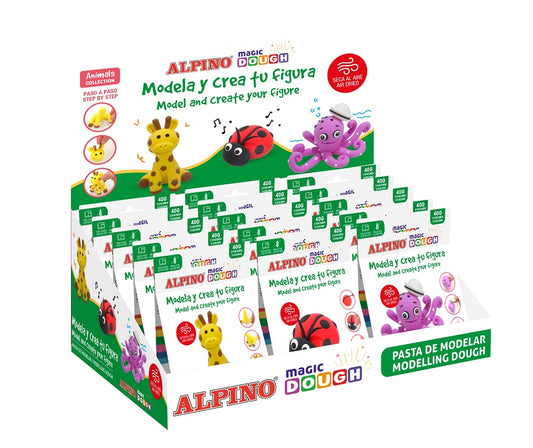 Plastilina Magica Alpino Magic Dough Diy - Animals Individual