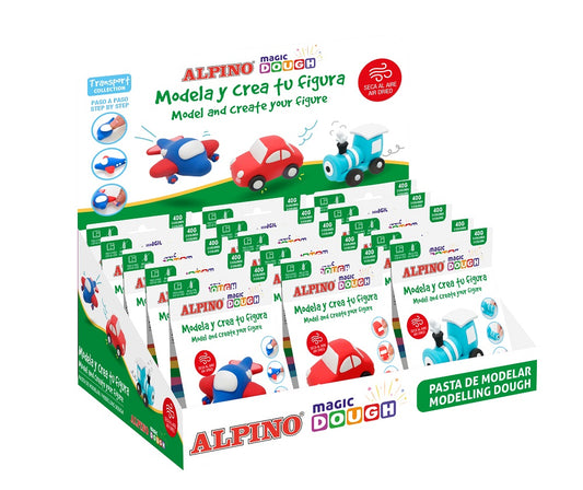 Plastilina Magica Alpino Magic Dough Diy - Individual Transport
