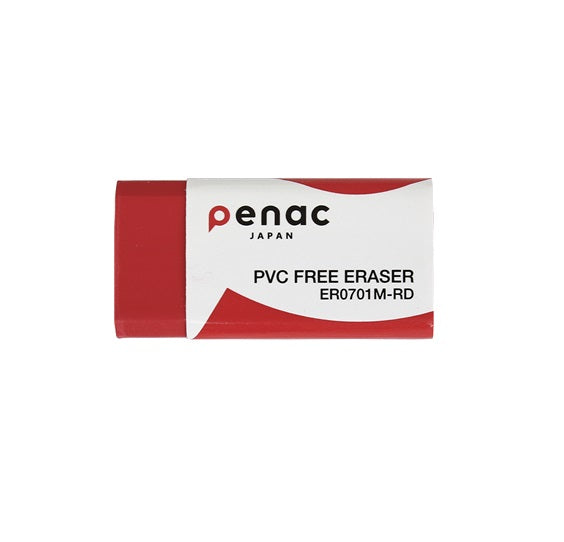 Radiera Mare Penac , 100% Cauciuc, 59 X 21 X 10mm - Culoare Rosie