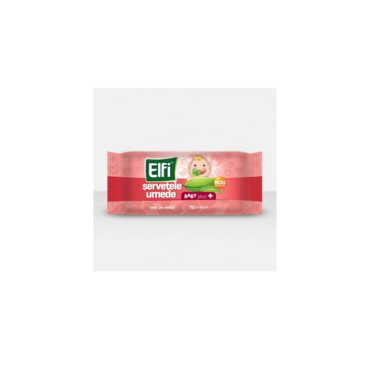Servetele Umede Elfi Baby Plus, 72 Buc/Pachet, Servetele Umede Bebelusi, Servetele Umede pentru Copii, Servetele Umede Elfi, Servetele Umede ElfI Plus, Servetele Umede Bebelusi Elfi, Servetele Umede Baby