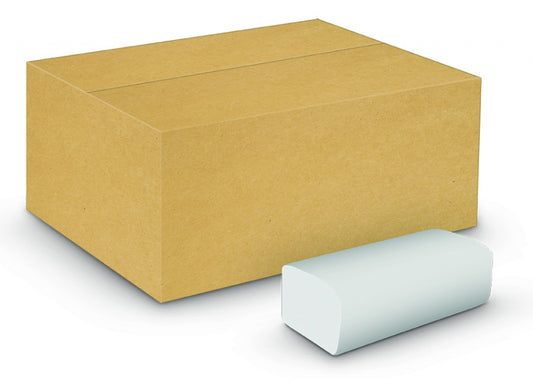 Servetele Zz Hartie Alba, 2 Straturi, 150buc/pachet, 20pachete/cutie, Velvet Mini Eco-white