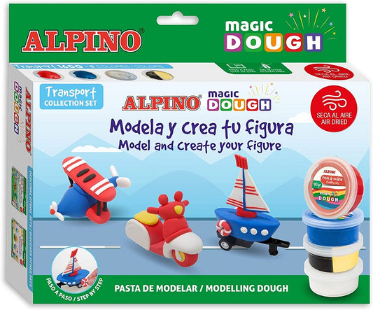 Set Plastilina Magica Alpino Magic Dough - Individual Transport