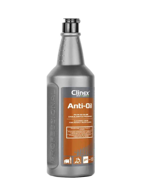 Clinex Anti-oil, 1 Litru, Detergent Pentru Suprafete Imbibate In Ulei