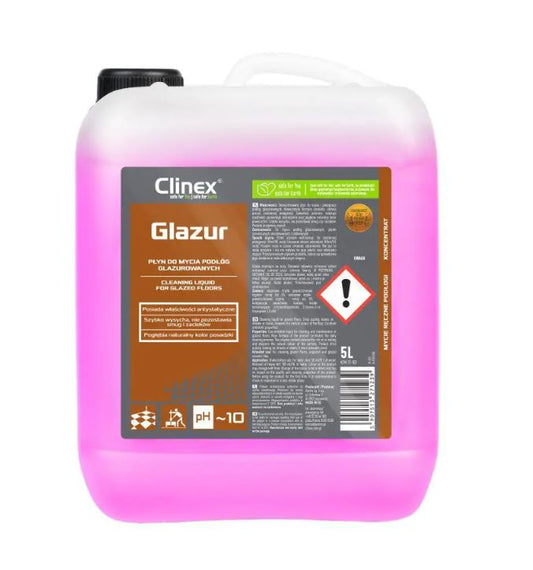 Clinex Glazur, 5 Litri, Detergent Pentru Suprafete Glazurate (gresie, Faianta)