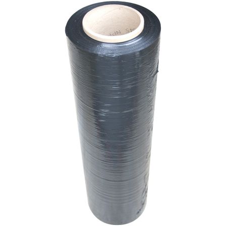 Folie Stretch Neagra 23 Microni, 2.35 Kg, Tub 350