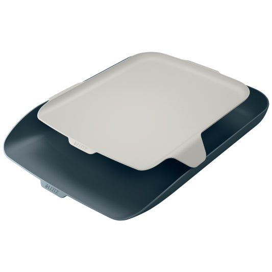 Tavita Documente Leitz Cosy, Ps, A4, Cu Organizator, Gri Antracit